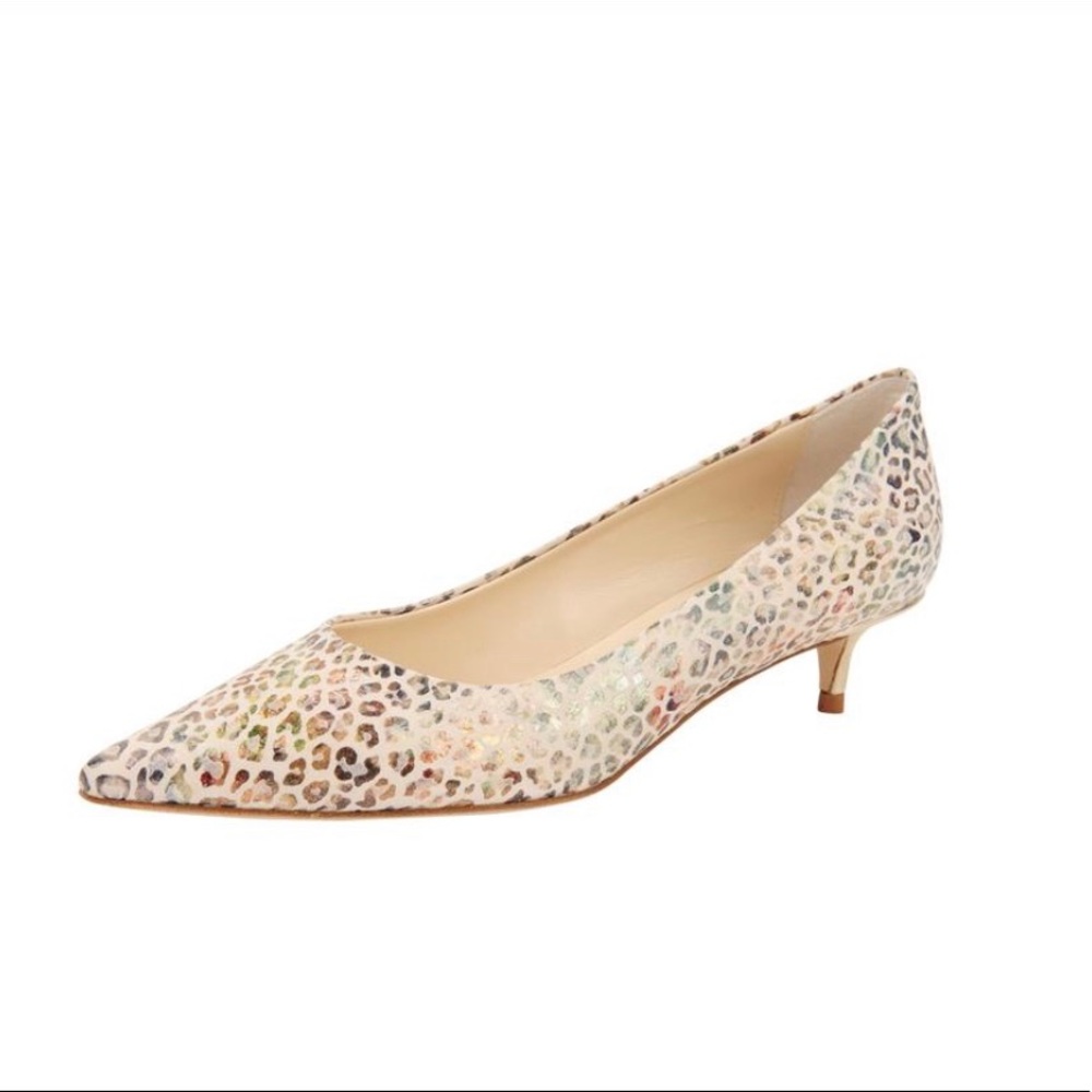 Butter Belle Pointed Toe Kitten Heel